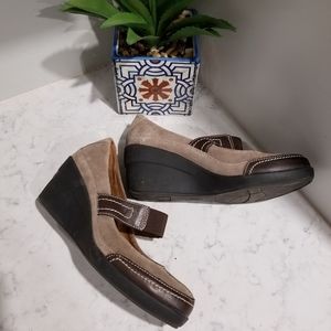 🥿NATUTALIZER LEATHER WEDGE HEEL SHOES